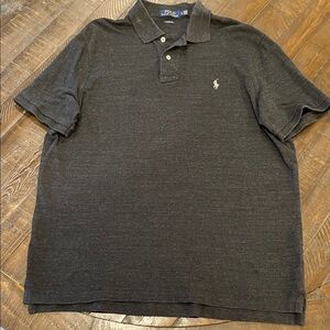 Polo by Ralph Lauren Men's Charcoal Polo Shirt